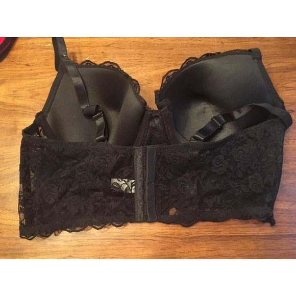 Unbranded Sexy Black Lace Bra Size 40C - Picture 2 of 3
